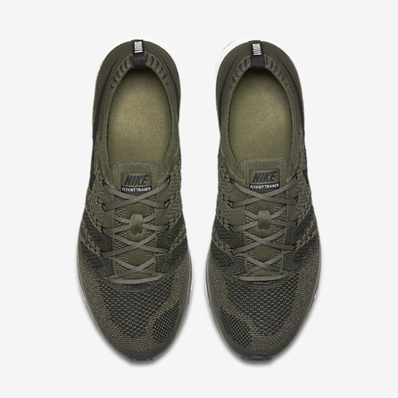 Nike flyknit trainer 2025 qs - medium olive